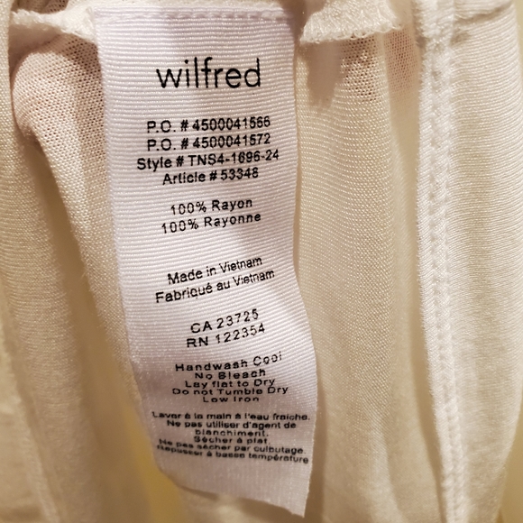 Aritzia Wilfred Sleeveless Sz Small - Picture 5 of 6